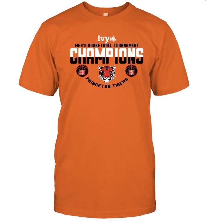 Ivy Men's Basketball Tournament Champions 2023 Princeton Tigers T-Shirt