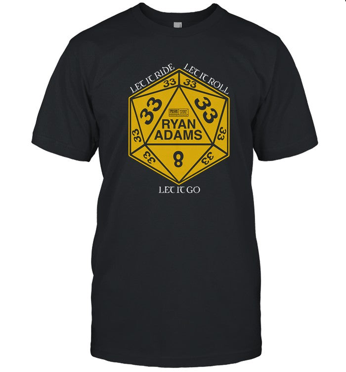 Limited Ryan Adams Do Not Disturb Dice T-Shirt