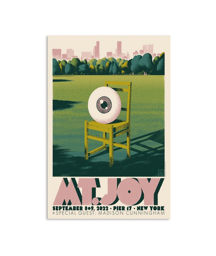 MT Joy Madison Sept 9 2022, Pier 17 New York Poster