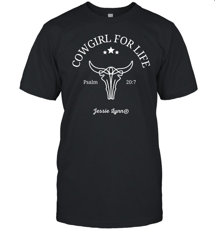 Jessie Lynn Cowgirl For Life T Shirt
