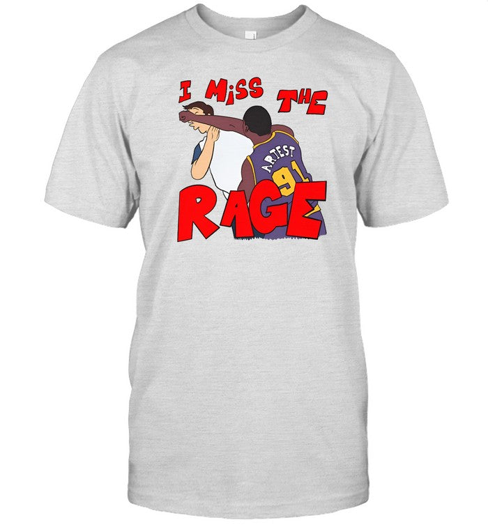 Shirt “I Miss The Rage†Ron Artest Malice At The Palace