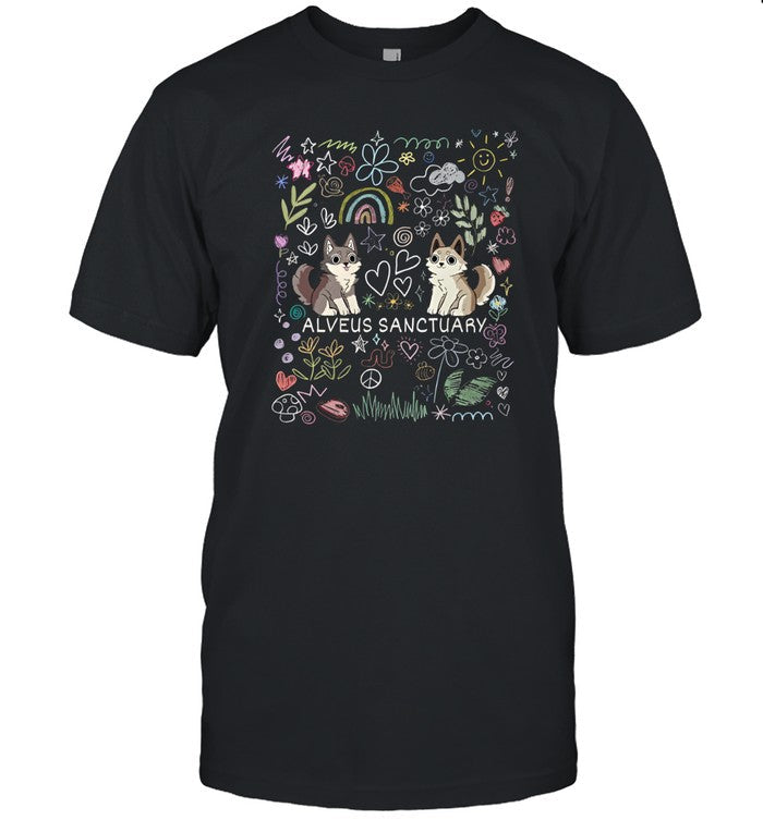 2024 Alveus Sanctuary Wolf Doodle Limited Shirt