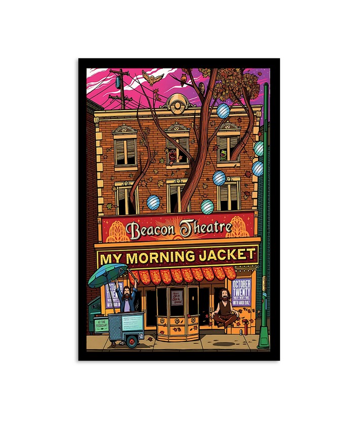 My Morning Jacket 20 October Event New York Poster