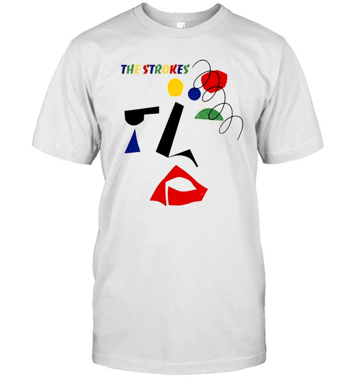Abstract The Strokes T-Shirt White Limited Edition