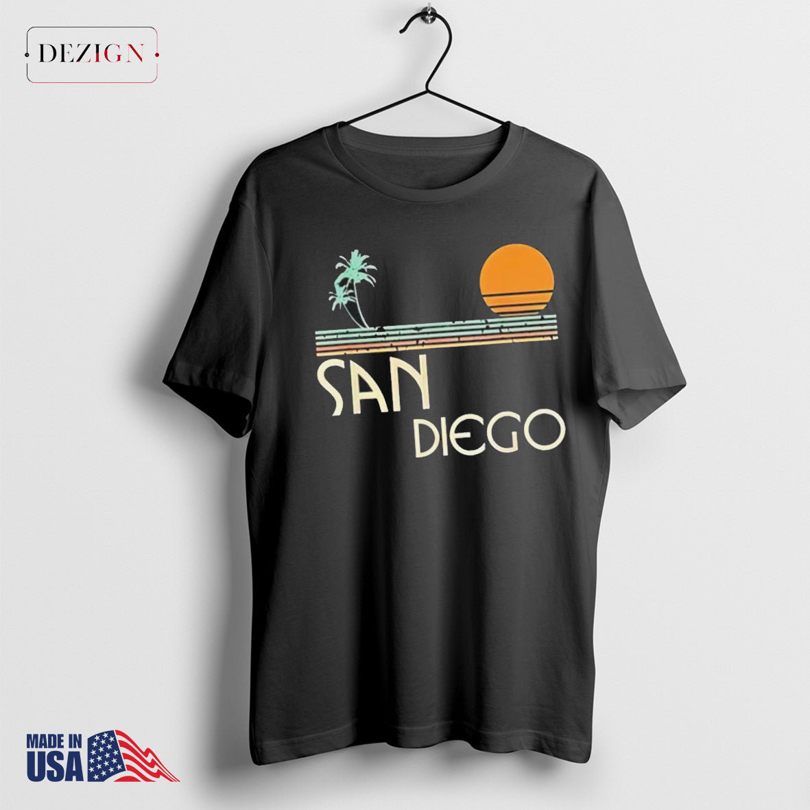 San Diego California Sunset shirt