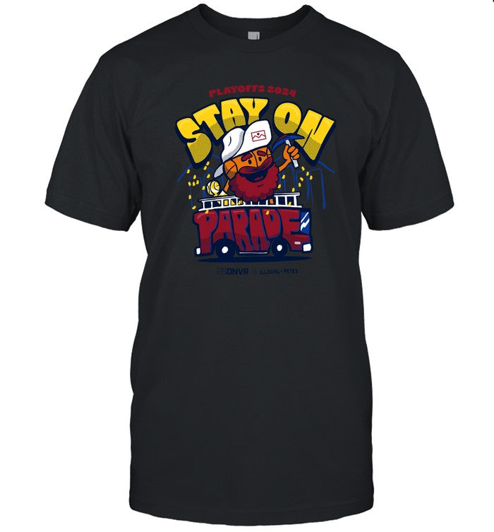 Denver Nuggets Playoffs 2024 Stay On Parade Shirt Limited