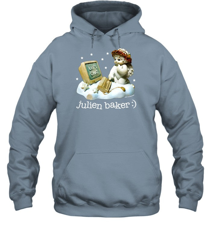 Julien Baker Let's Chat Online Angel Hoodie