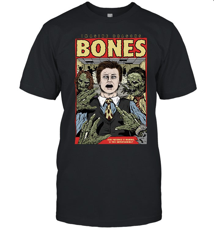 Imagine Dragons Bones Illustrated New Shirt