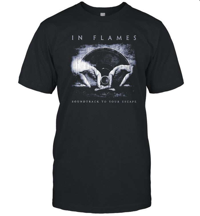 T-Shirt In Flames Soundtrack To Your Escape Limited