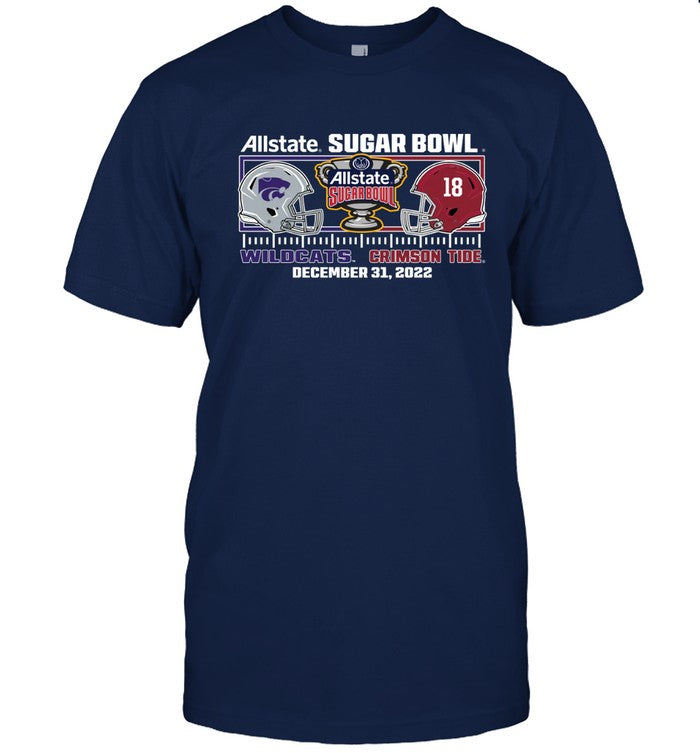 Allstate Sugar Bowl Wildcats Vs Crimson Tide December 31 2022 Tee