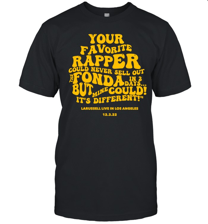 LaRussell 2022 Los Angeles Tour Shirt