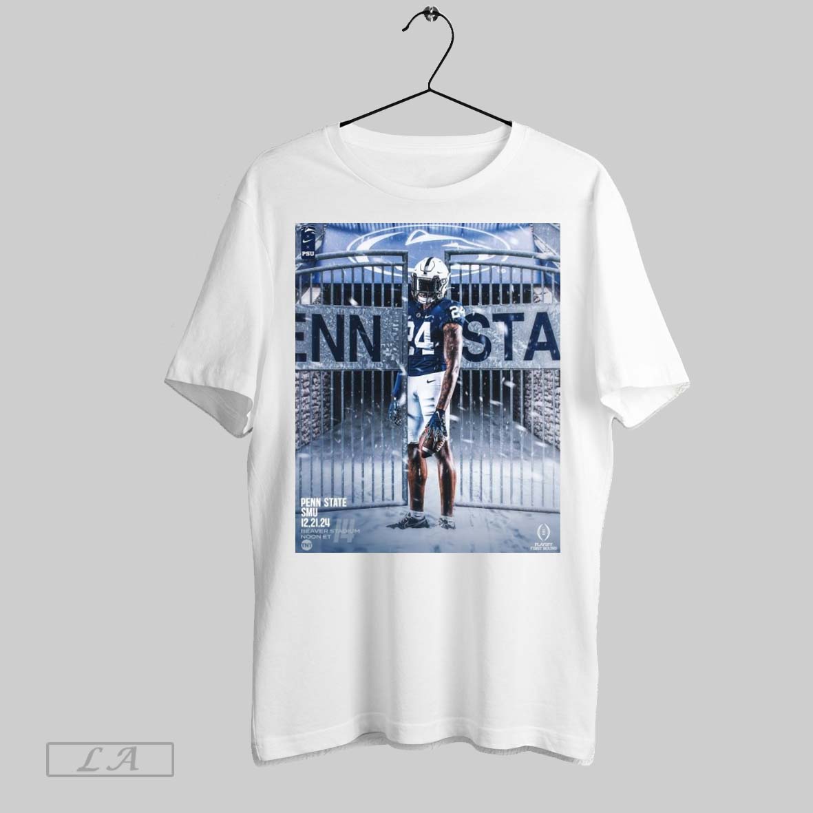 Poster Penn State Nittany Lions Vs Smu Mustangs 12