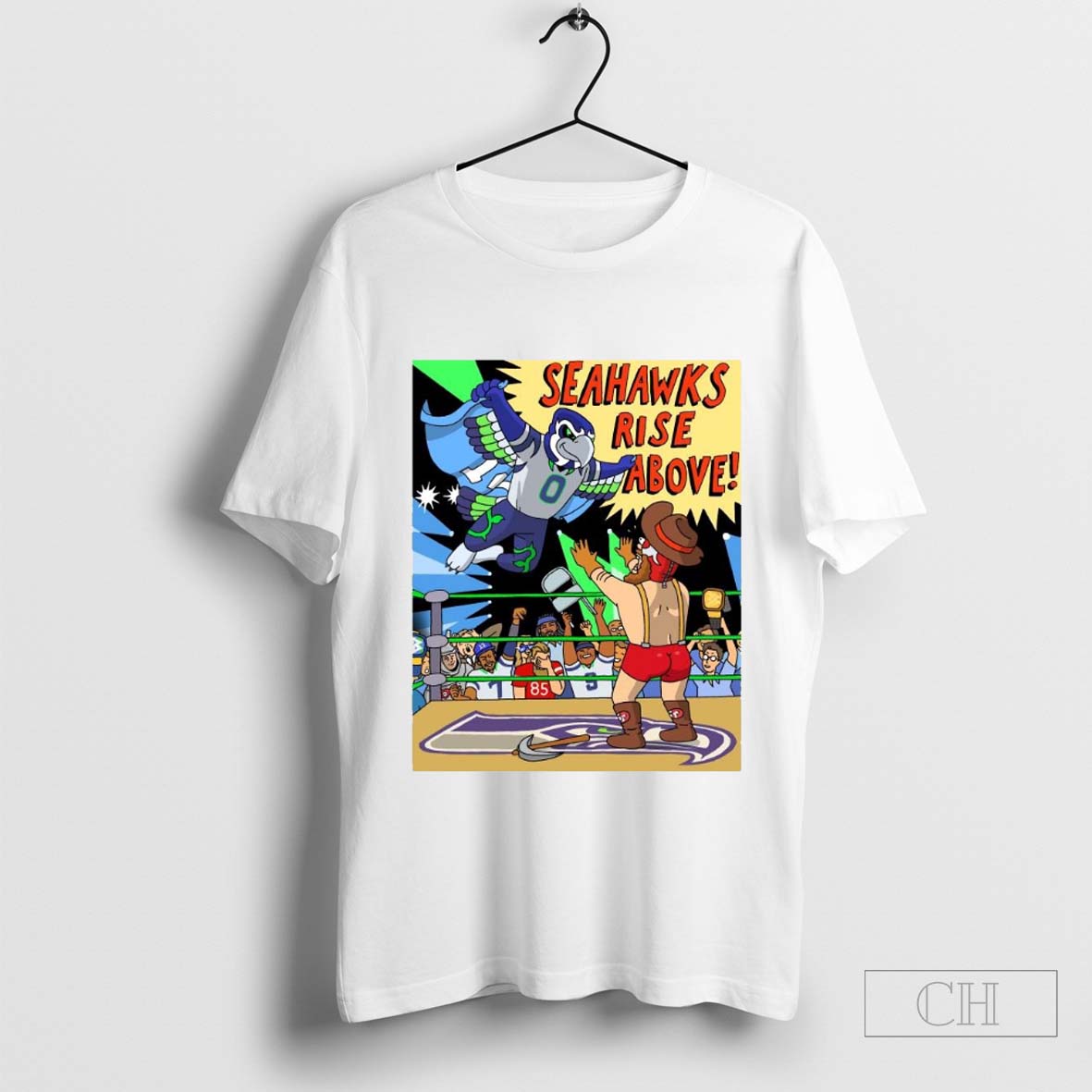 Seattle Seahawks vs San Francisco 49ers Seahawks Rise Above t-shirt
