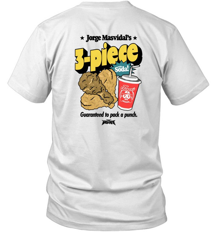 Jorge Masvidal 3 Piece With Soda Guaranteed To Pack A Punch
