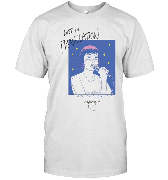 Limited Brain Dead X Lost In Translation Karaoke Shirt