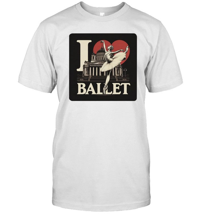 Artelize I Love Ballet Tee
