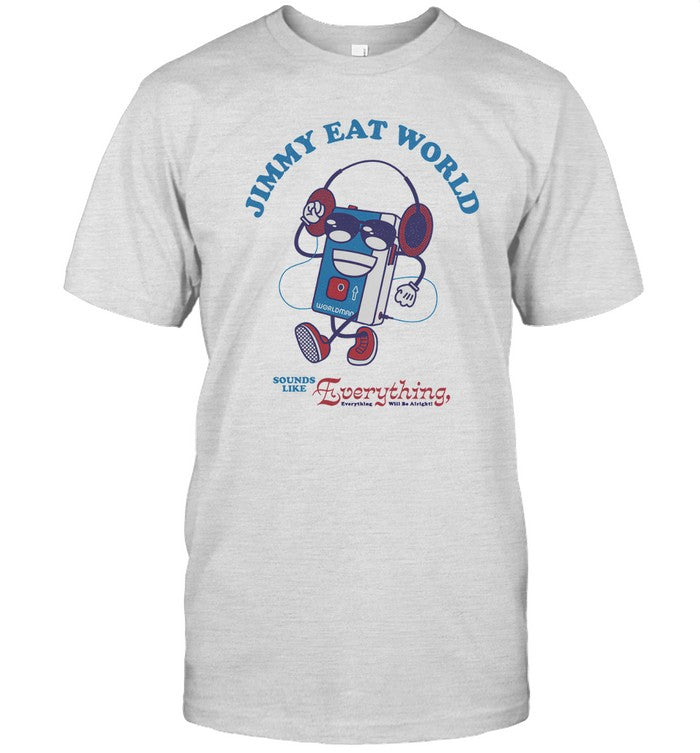 Jimmy Eat World Worldman T Shirt