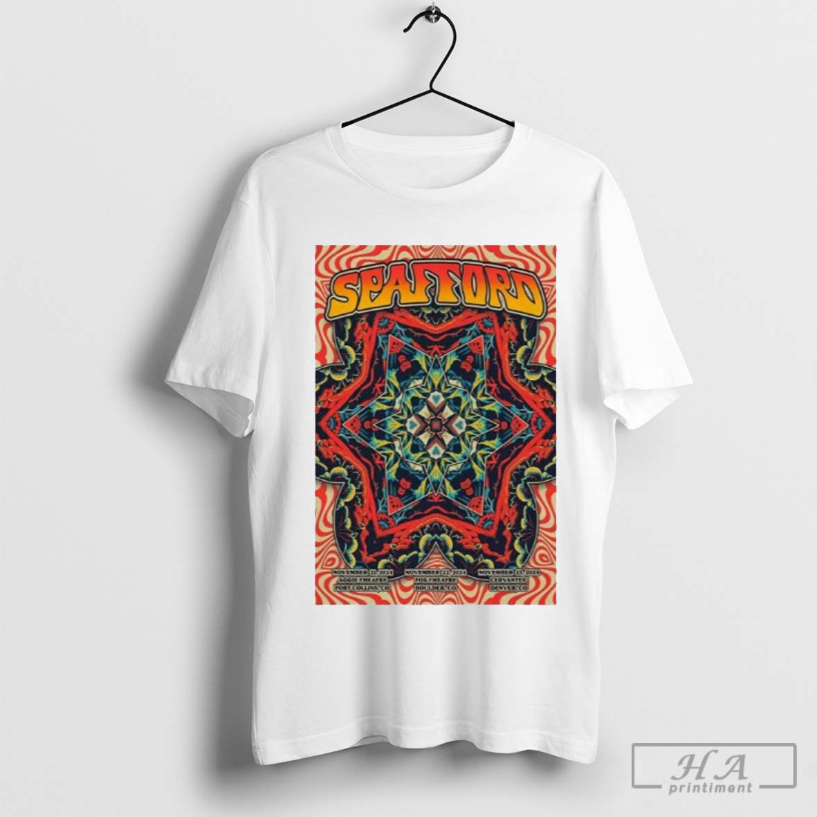 Spafford Cervantes Masterpiece Ballroom, Denver, CO Nov 23, 2024 Poster Shirt