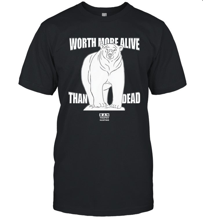 Gary Numan Worth More Alive Than Dead Ban Trophy Hunting shirt