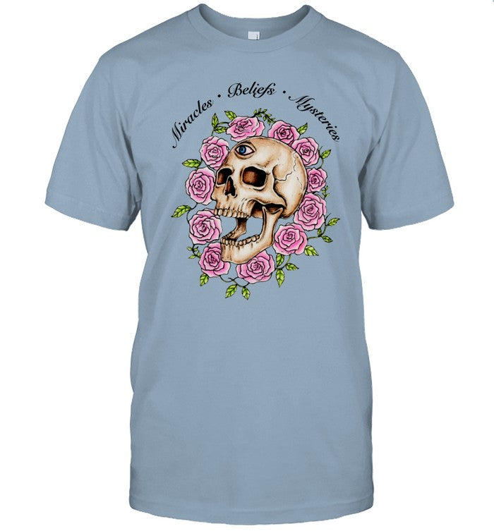 Marcos Alvarado Skull & Roses Shirt