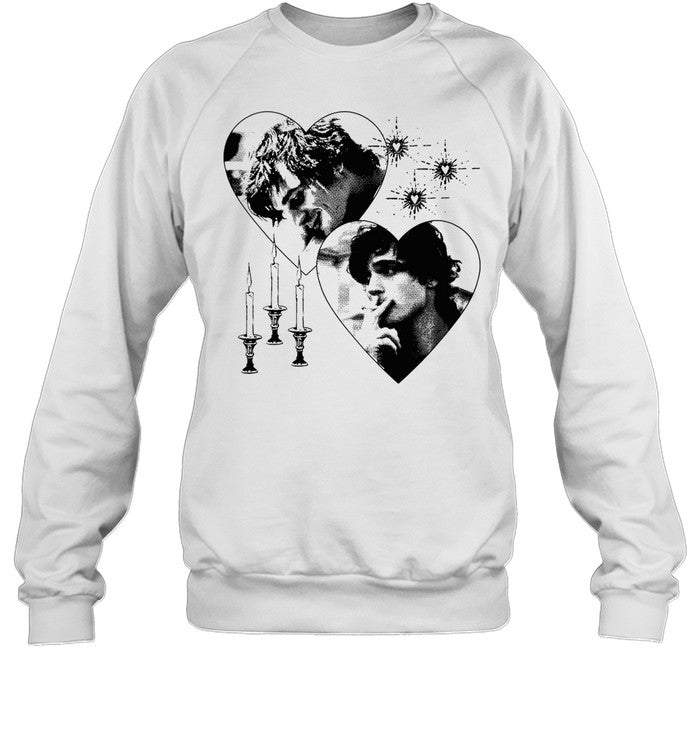 Mustardyardpress Saltburn Felix Hearts Sweatshirt