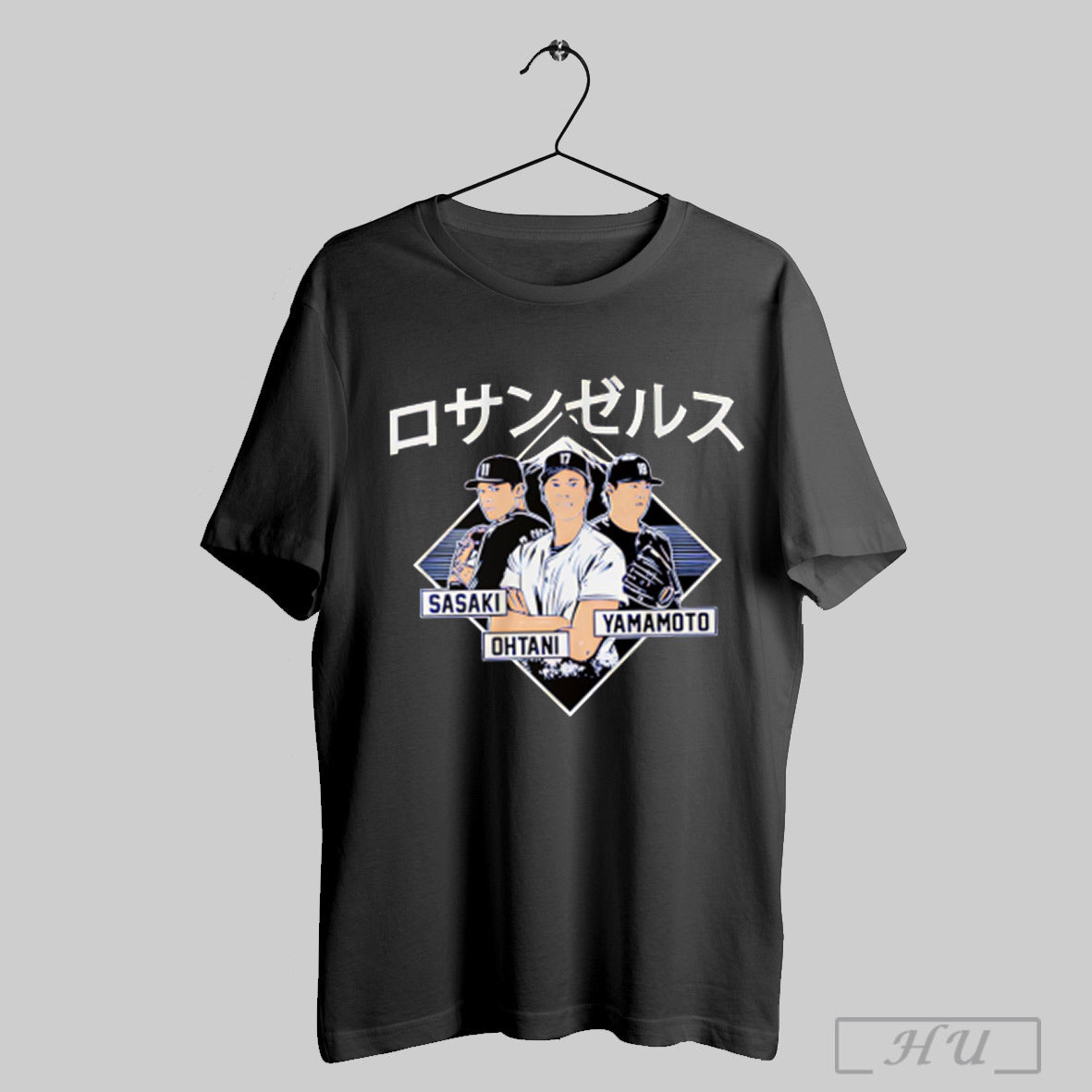 Shohei Ohtani Yoshinobu Yamamoto And Roki Sasaki Los Angeles Kanji T Shirt Sweatshirt