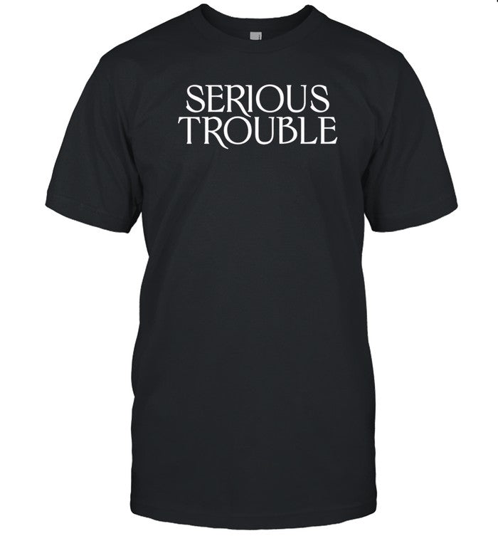 Amanda Shires Serious Trouble T-Shirt Black