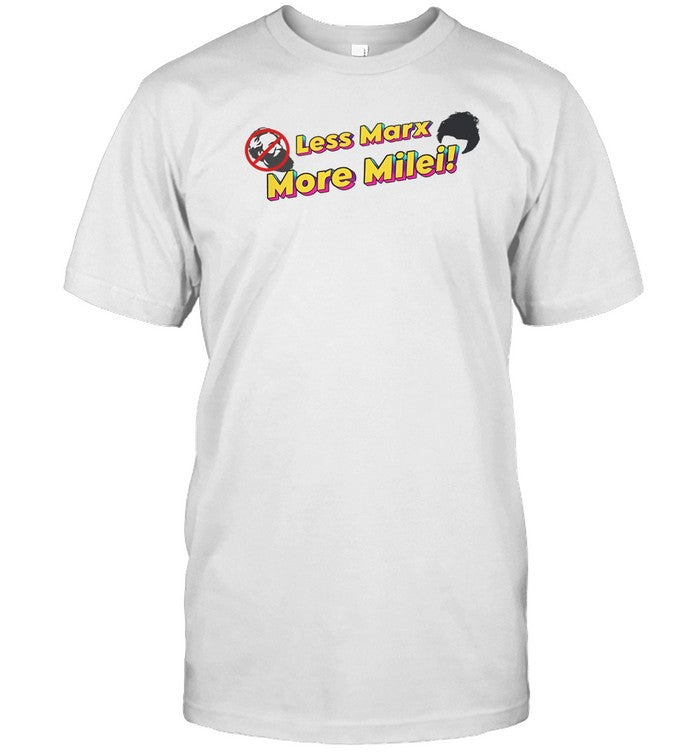Ap4libertyshop Less Marx More Milei Shirt