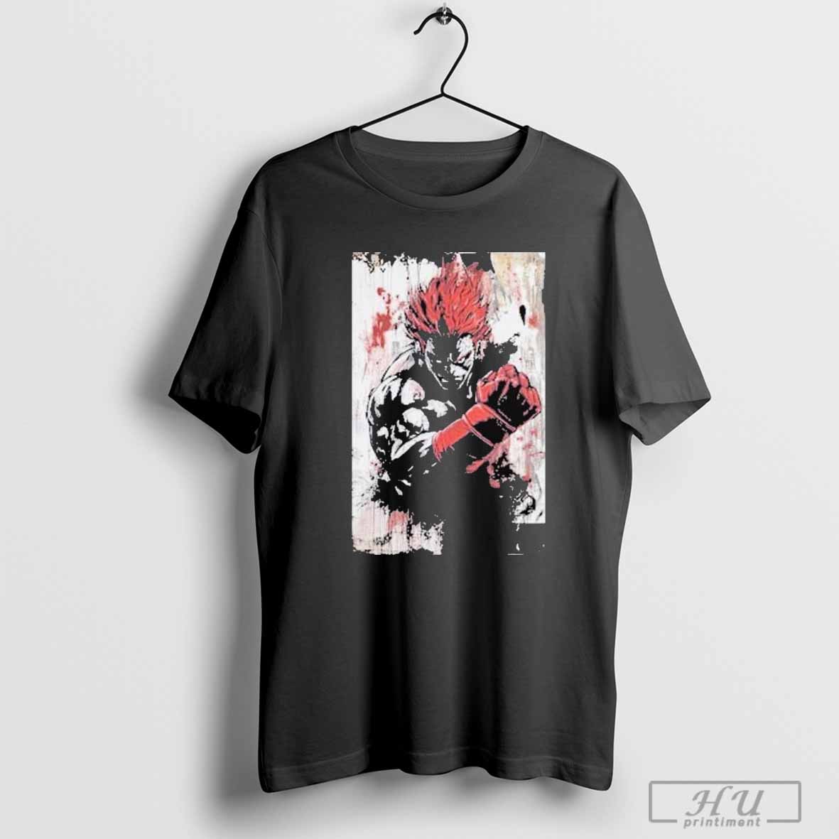 Street Fighter Graffiti Akuma Unleashed T-Shirt
