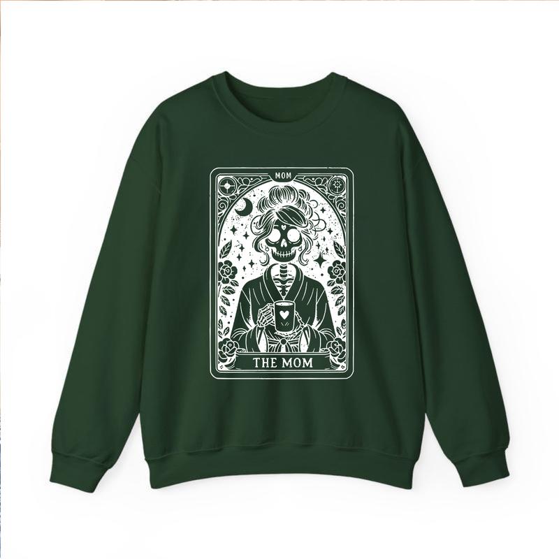The Mom Tarot Card Sweatshirt, For Her, Casual Clothing