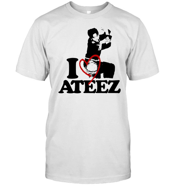 Shirt Brainrot Wooyoung I Heart Ateez