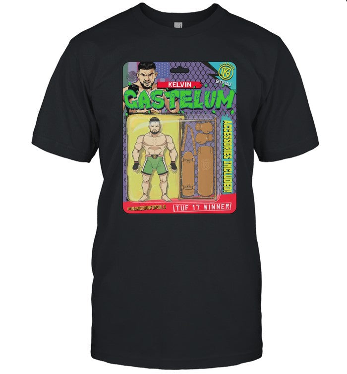 Kelvin Gastelum Action Figure 2024 Limited Shirt