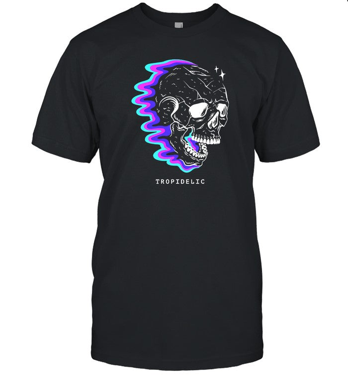 T-Shirt Tropidelic Psychedelic Skull Limited