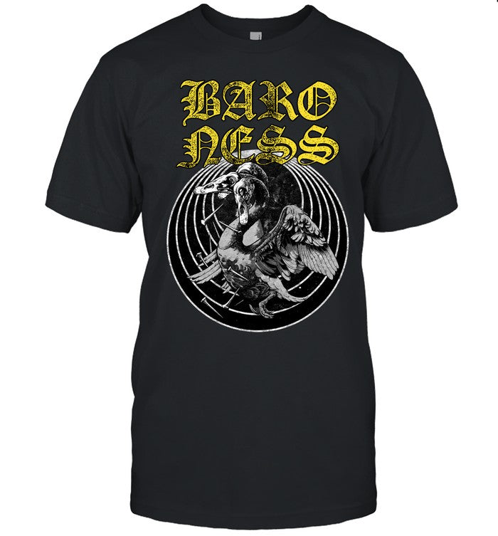 New Baroness Yellow Swan T Shirt