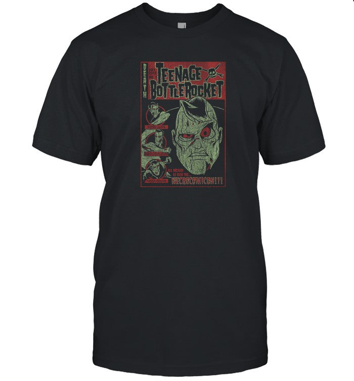 T-Shirt Teenage Bottlerocket Necronomicon Limited