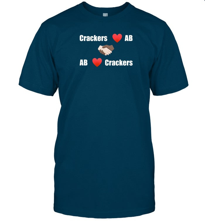 Limited Crackers Love Ab Ab Love Crackers Shirt