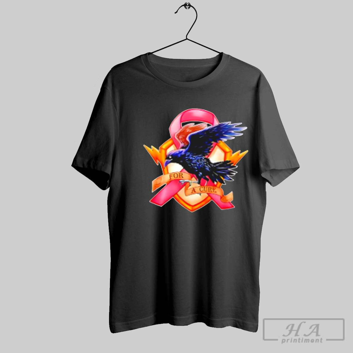 Raven For A Cure Autism Awareness Shirt