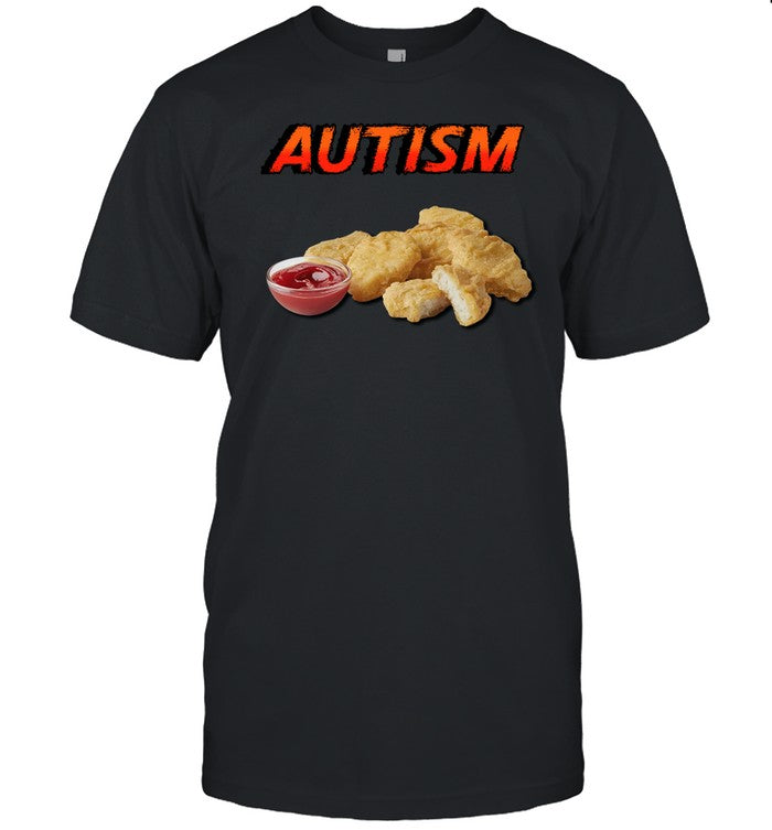 Cringey Tees Chicken Nugget Autism Shirt