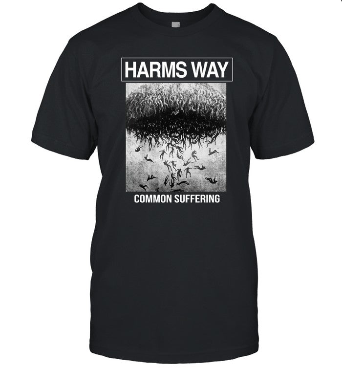 Harms Way Common Suffering AlbUm T-Shirt