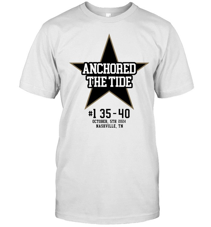 Anchor The Tide 35-40 October 5 2024 Nashville TN T-Shirt
