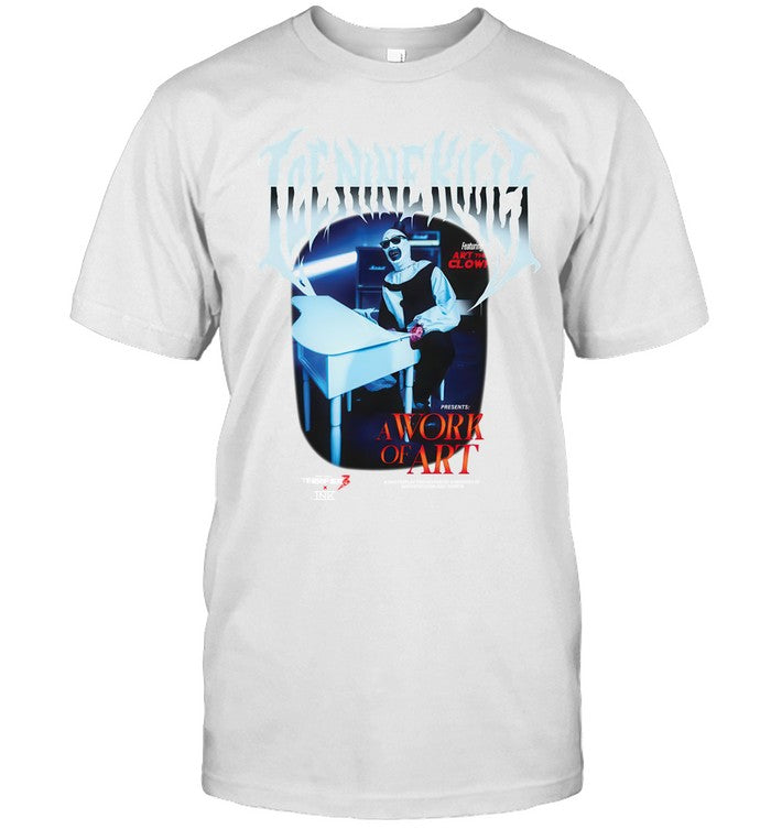 Ice Nine Kills X Terrifier A Work Of Art Piano New 2024 Shirt