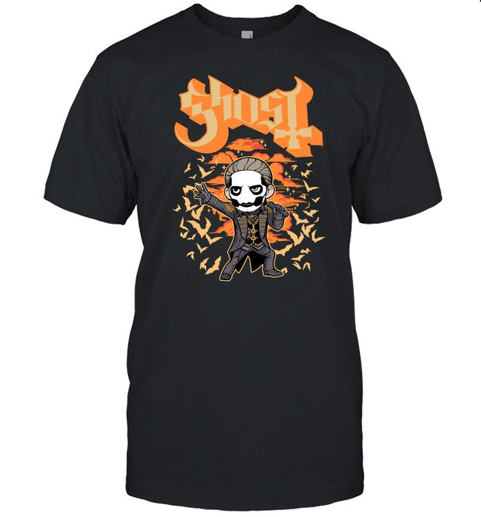 Ghost Orange Bat Toddler Shirt