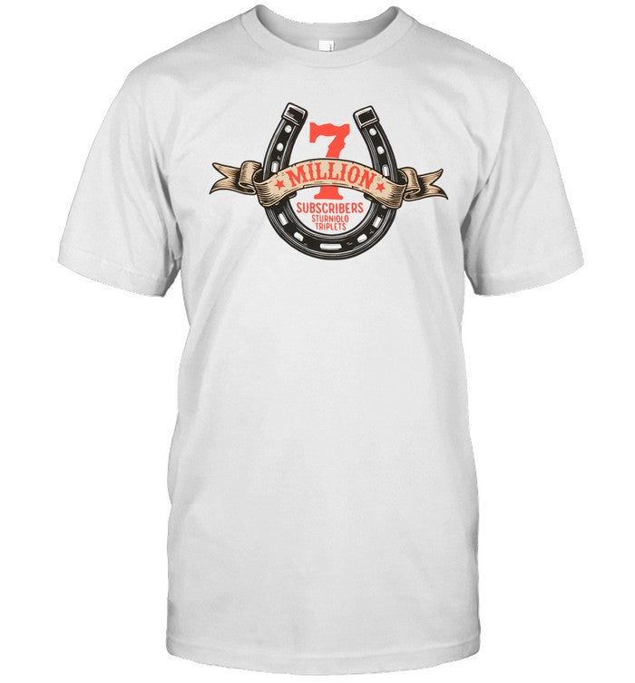 Limited 7 Million Subscribers Sturniolo Triplets T Shirt