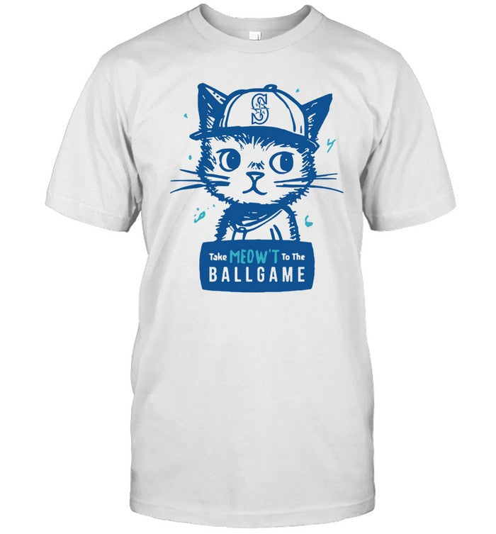 Mariners Take Meow’t To The Ballgame Limited T-Shirts