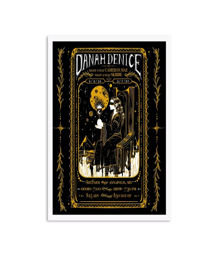 Danah Denice February 2, 2024 ArtFarm Annapolis, MD Poster