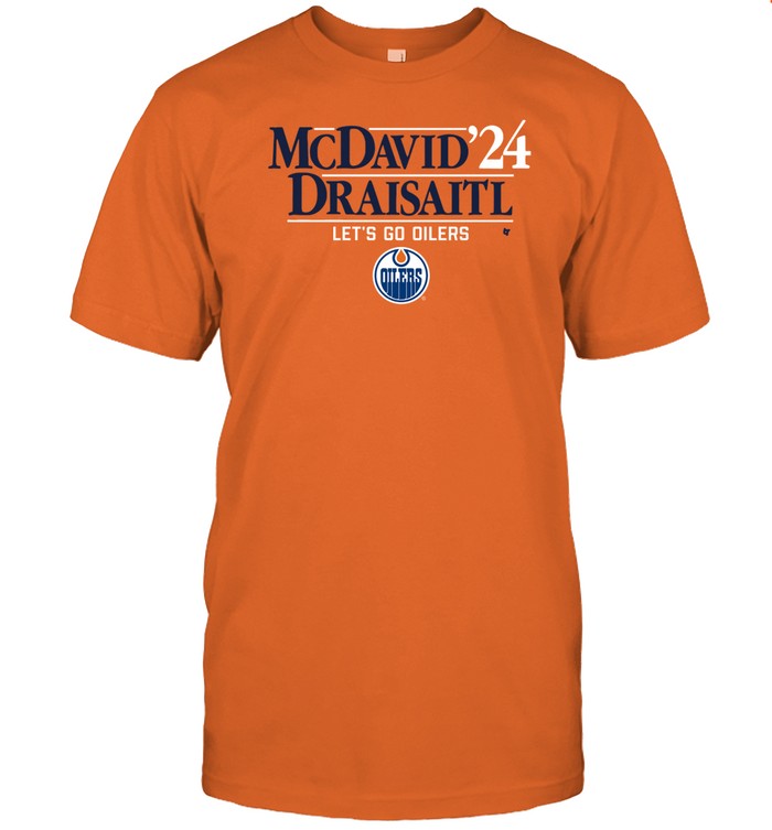 Shirt Mcdavid Draisaitl '24 Let's Go Oilers