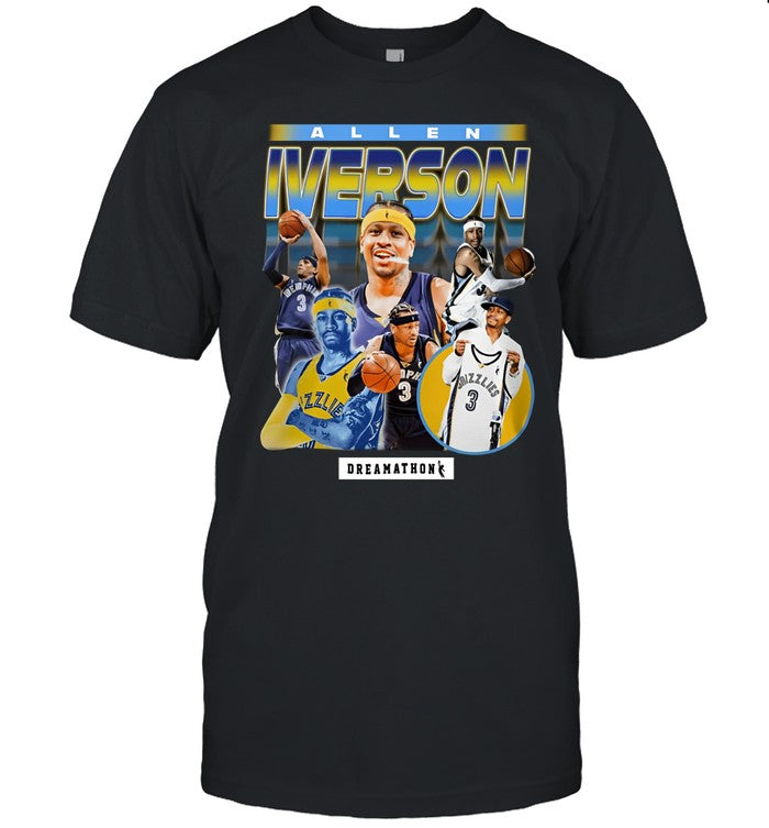 Limited Allen Iverson Menphis Dreams Shirt