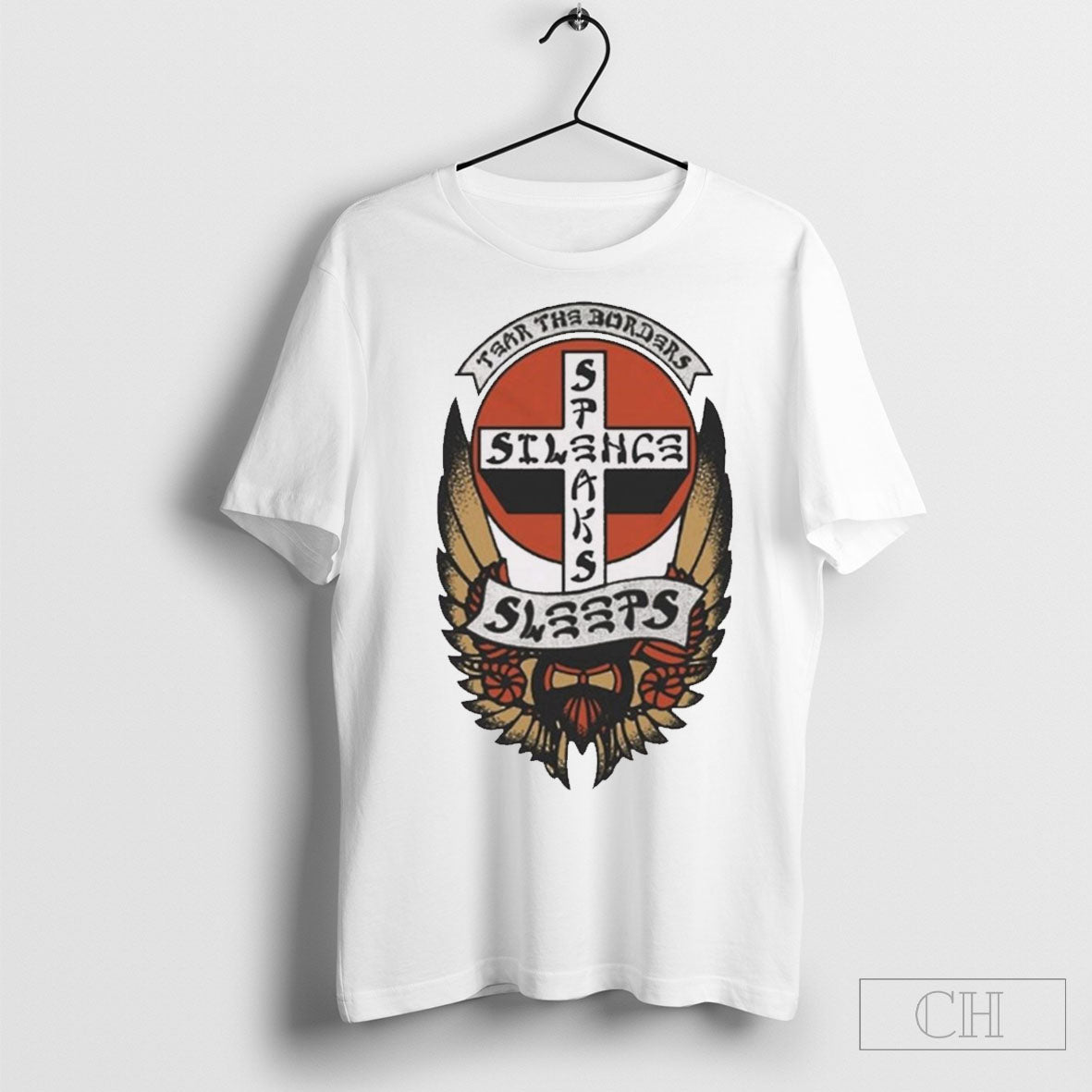 Tear The Borders While She Sleeps Silence Speaks 2024 T Shirt