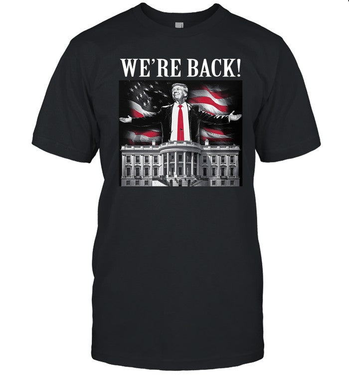 Adam Calhoun T-Shirt Trump We're Back 2024