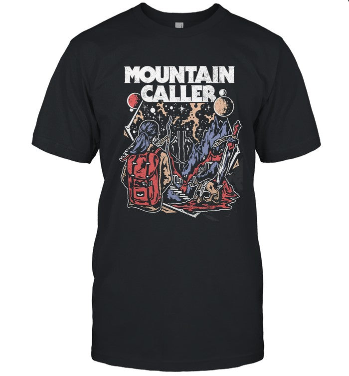 Mountain Caller Twilight Desert Black T-Shirt Limited